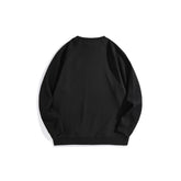 Men's Embossed Sweatshirt With Jewelry Decoration